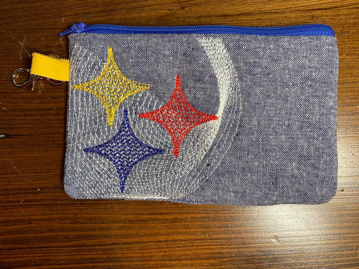 ITH Stars Motif zipper bag Wallet