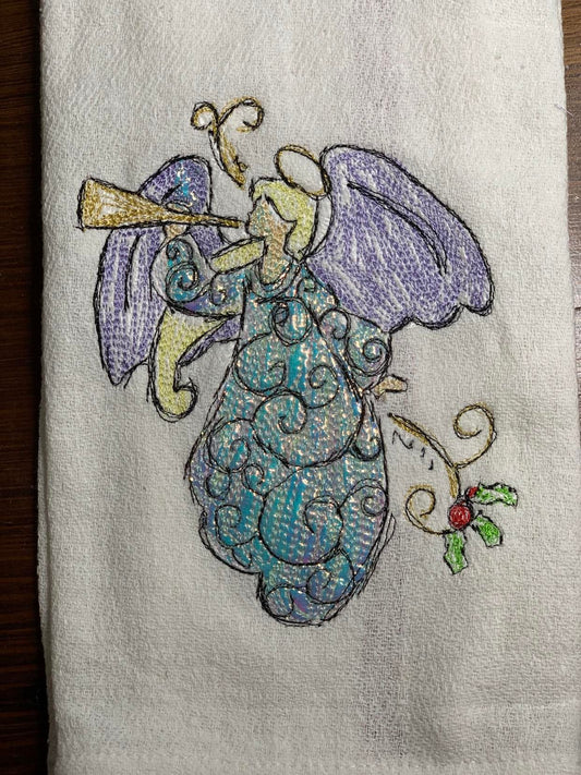 Angel Scribble 3