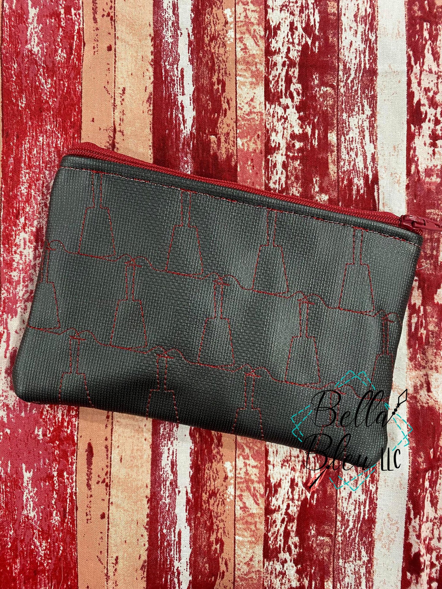 ITH Cowbell Stipple Zipper bag Wallet
