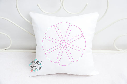 Flower 2 Quilt Block Quilting Stitch Machine Embroidery Design