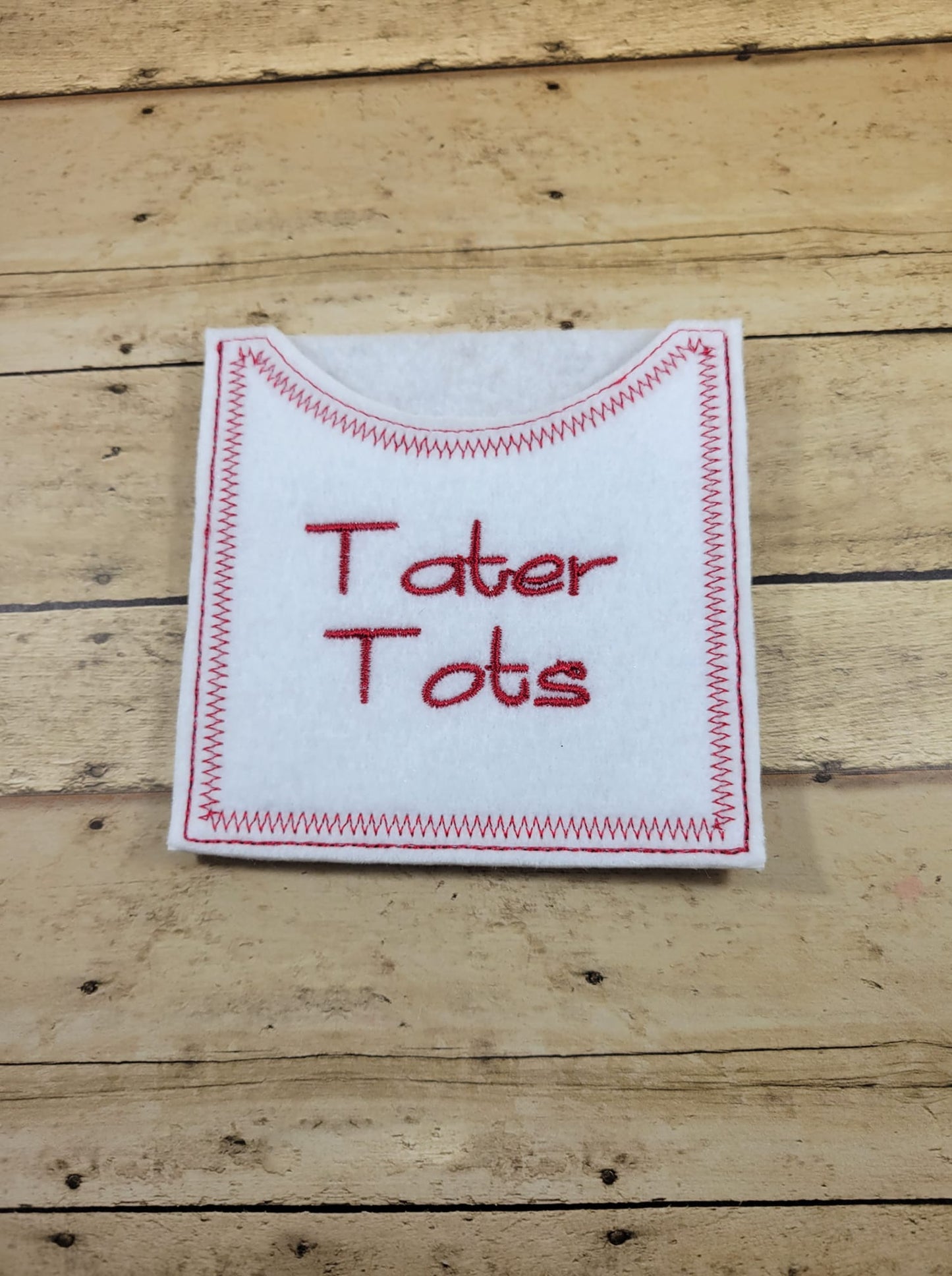 ITH Tater Tots and container Play food