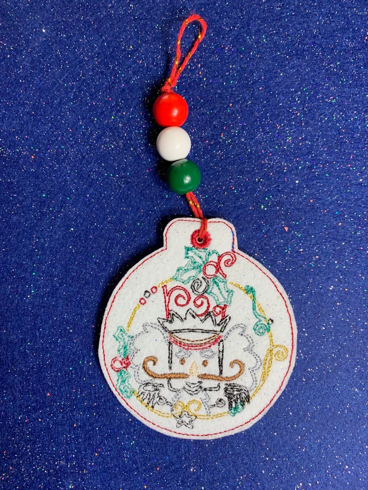Nutcracker ITH Christmas Ornament