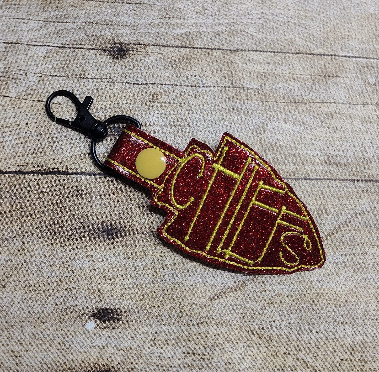 Chiefs Mascot ITH Key fob