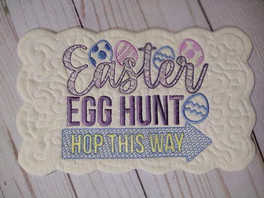 Easter Egg Hunt Sketchy Easter design