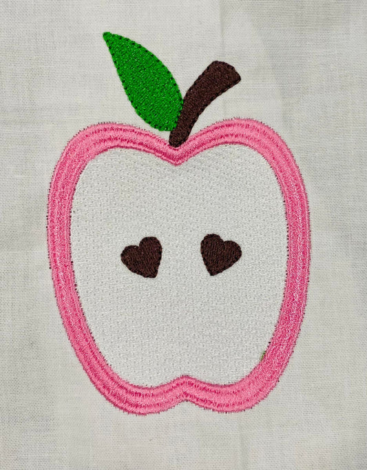 Apple half filled