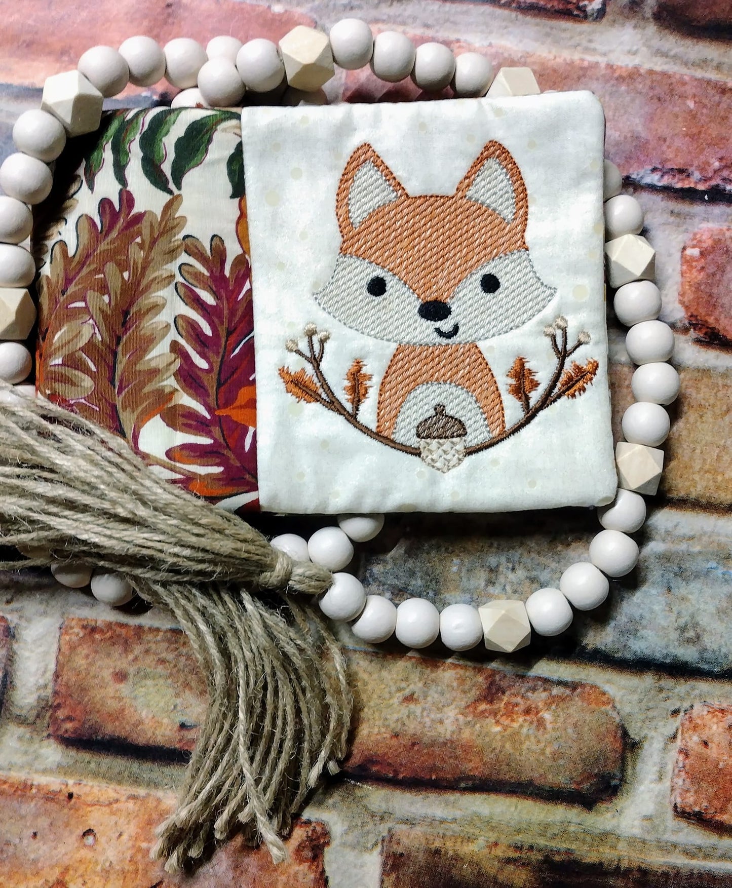 Fox with Branch sketchy design