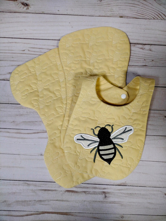 ITH Baby Bib and Burp Set