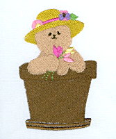 Bubbin Bear Set  Machine Embroidery