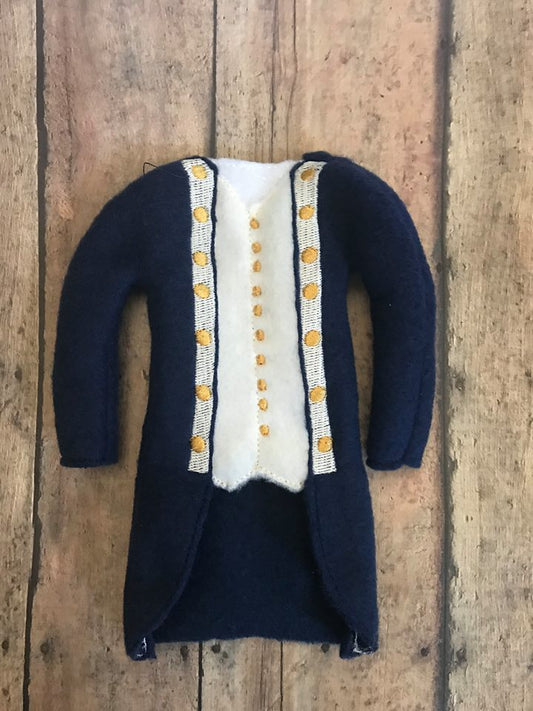 Inspired Hamilton jacket Elf Shirt In the hoop ith embroidery design 6x10