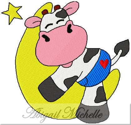 Baby Cows Filled Set Embroidery Design