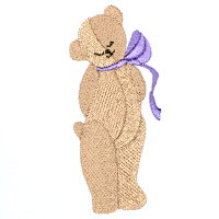 Bubbin Bear Set  Machine Embroidery