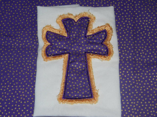 Fringe Cross Applique