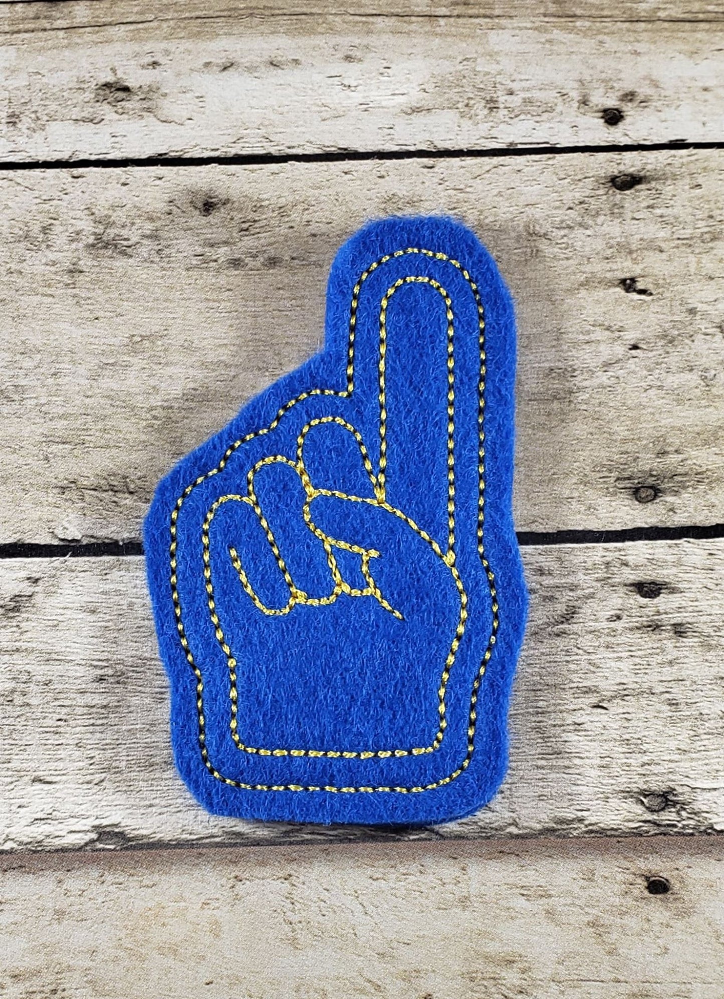 Sports Foam Finger feltie