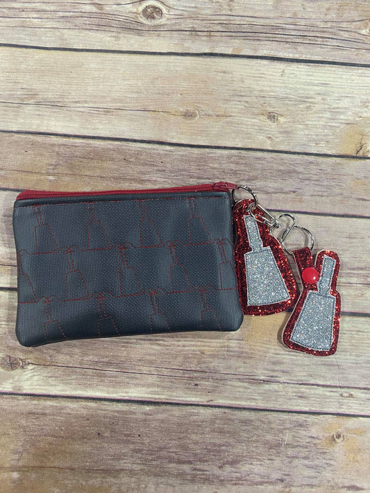 Cowbell Key Fob and Charm