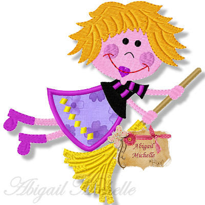 Halloween BeWitched Witch Set - Machine Embroidery