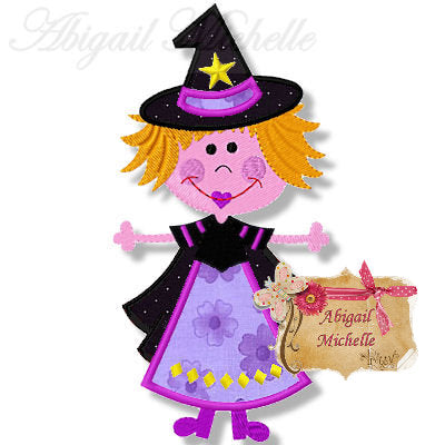 Halloween BeWitched Witch Set - Machine Embroidery