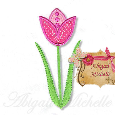 Celebrate Spring Applique Set, 2 Sizes - Machine Embroidery