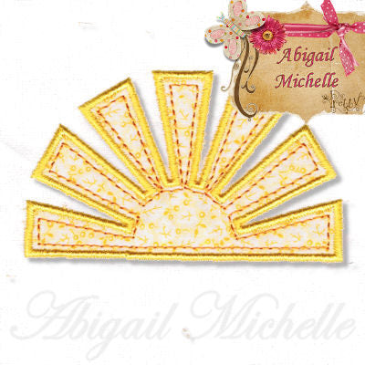 Celebrate Spring Applique Set, 2 Sizes - Machine Embroidery