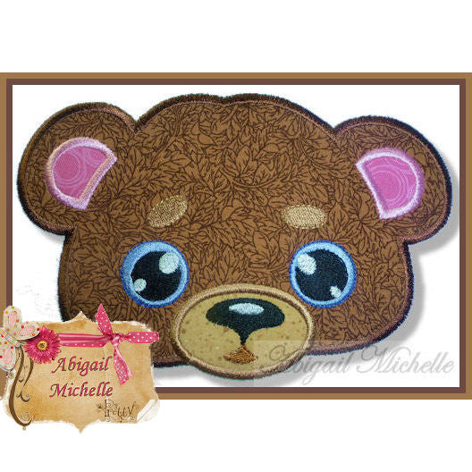 Animal Applique Set 3 Sizes Machine Embroidery