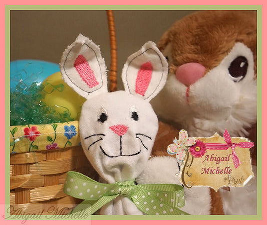 Bunny Sucker Lollipop Pop Covers, In The Hoop