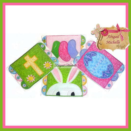 Easter Penny mug rugs Set