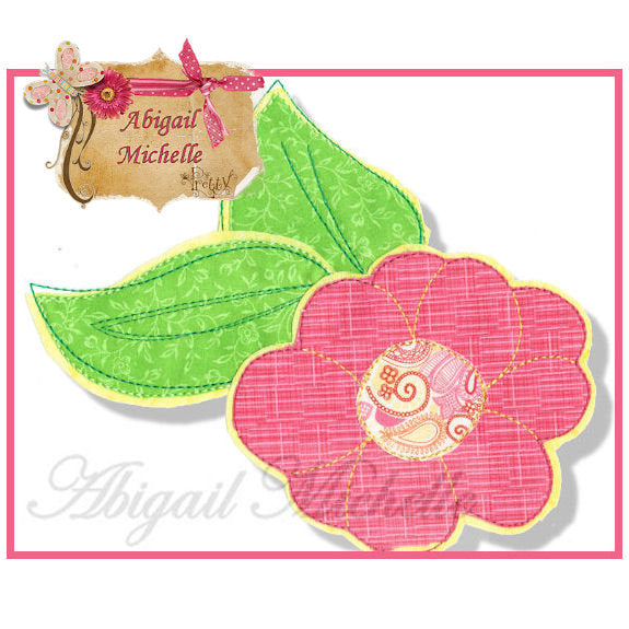 Elegant Owls Applique Set, 3 Sizes - Machine Embroidery