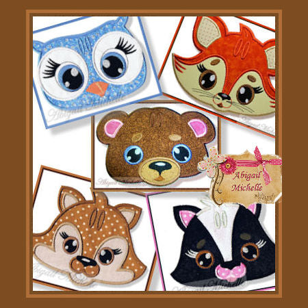 Forest Animals Banner Add On Set - 3 Sizes