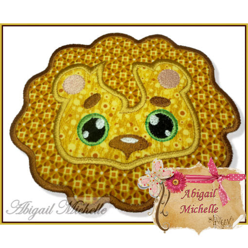 Animal Applique Set 3 Sizes Machine Embroidery