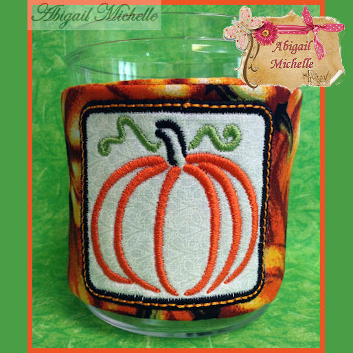 Coffee Cozy Fall Pumpkin ITH