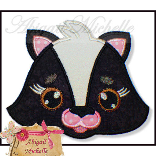 Animal Applique Set 3 Sizes Machine Embroidery