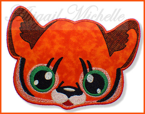Tiger Applique - 3 Sizes!