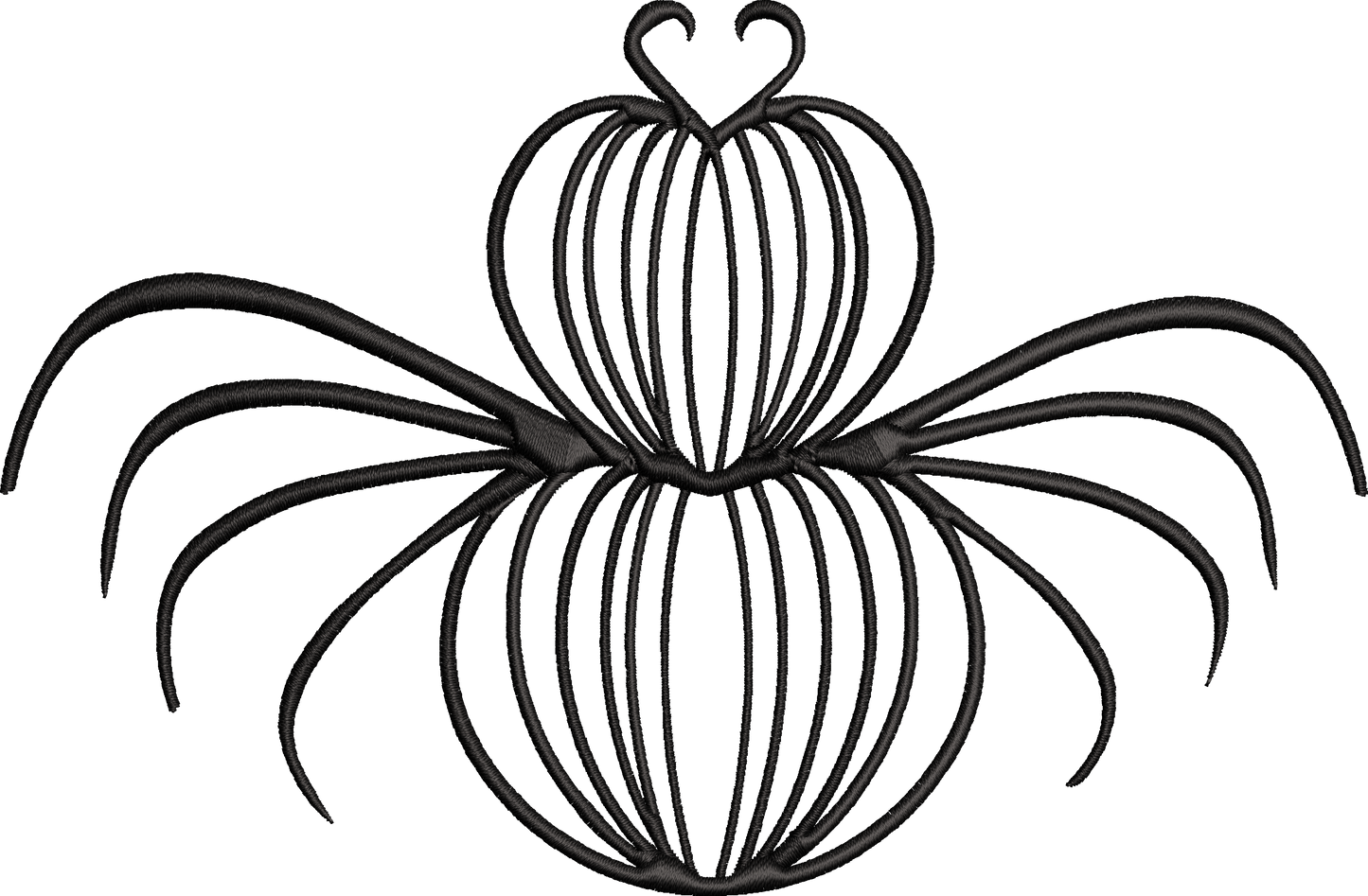 Spider Cage Urban Machine Embroidery Design