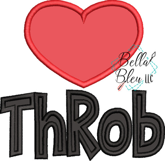 Heart Throb Applique