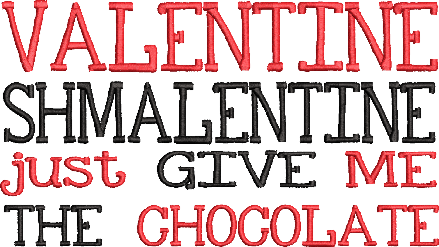 Valentines Shmalentine Wording