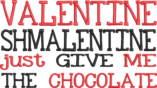 Valentines Shmalentine Wording