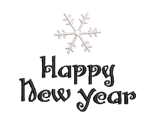 Happy New Year with Snowflake