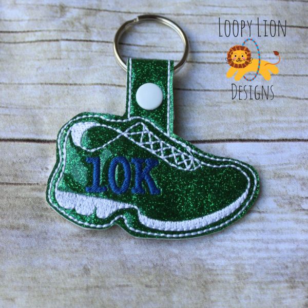 Running Shoe Set ITH Key fob
