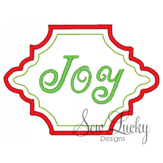 Christmas Joy Applique