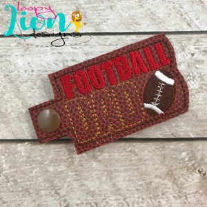 Football Dad Snap Key Fob
