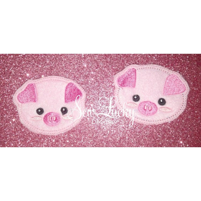 Pig Piggy feltie