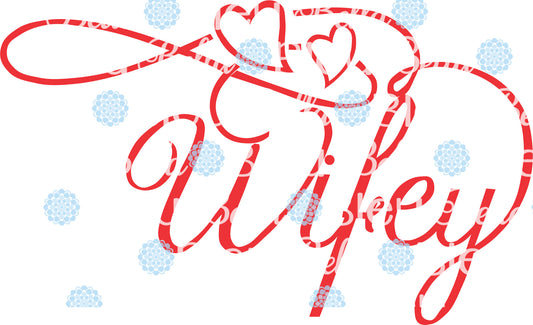 Wedding Wifey Wording Words Saying SVG Cuttable File