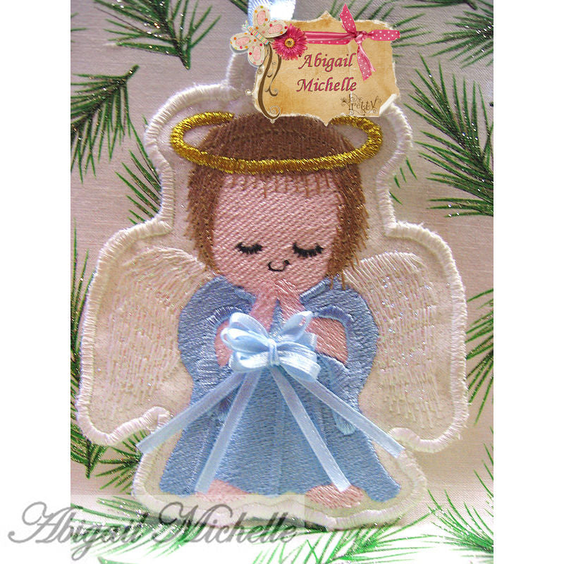 Baby Angel, 4x4 - Machine Embroidery