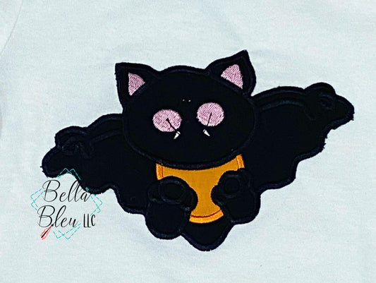 Applique cute Halloween Bat