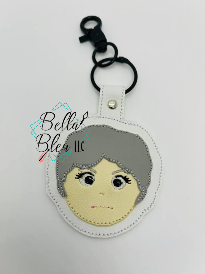 In the Hoop Inspired Golden Girls Dorothy Bea Key Fob