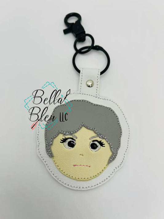 In the Hoop Inspired Golden Girls Dorothy Bea Key Fob