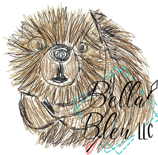 Beaver Animal Scribble Sketchy