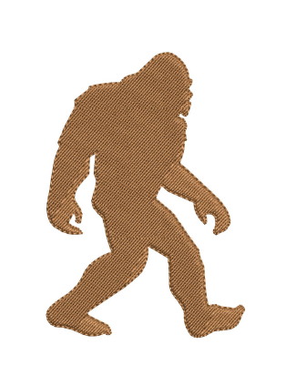 Big Foot Sasquatch embroidery design set