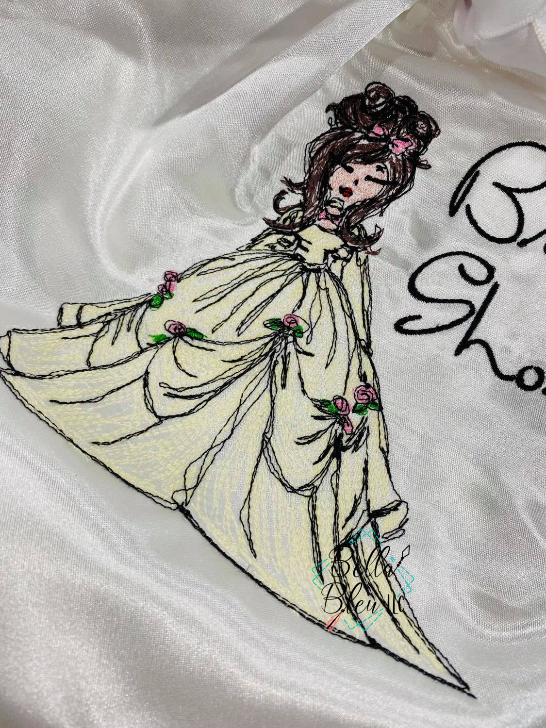 Wedding Princess Bride Scribble