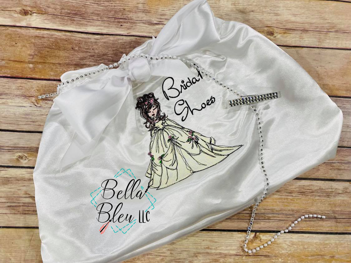Wedding Princess Bride Scribble