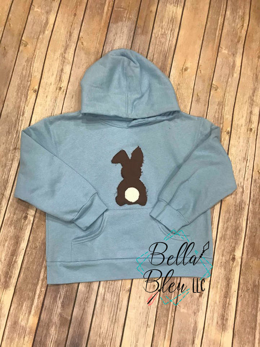 Raggy Easter Bunny applique